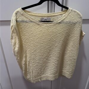 LOFT Ivory Knit Sweater